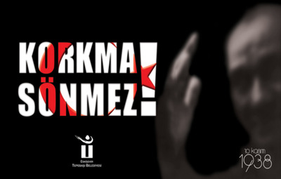 TEPEBAŞI BELEDİYE BAŞKANI DT. AHMET ATAÇ'IN 10 KASIM MESAJI